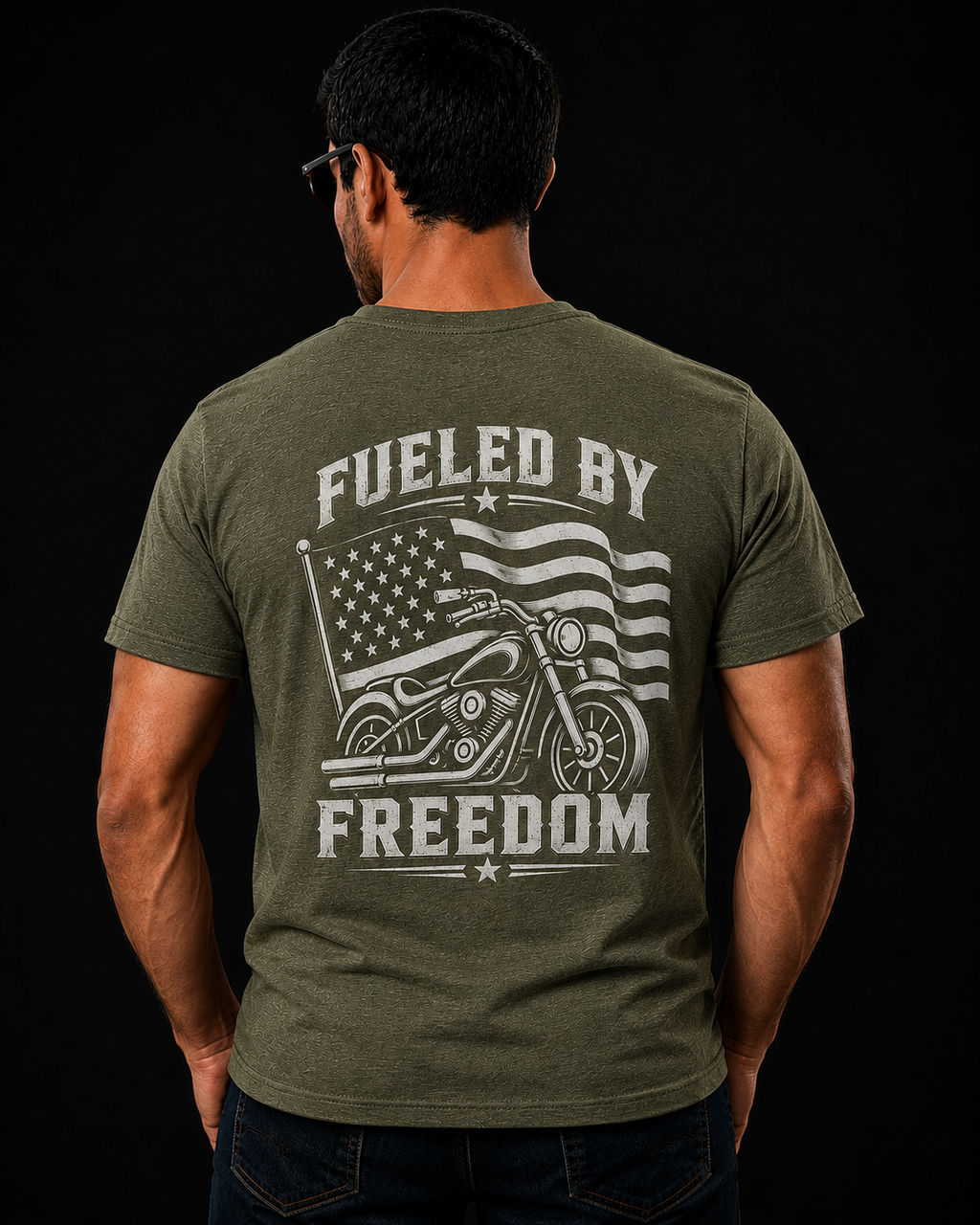 Men's Short Sleeve Tee - Fueled by Freedom