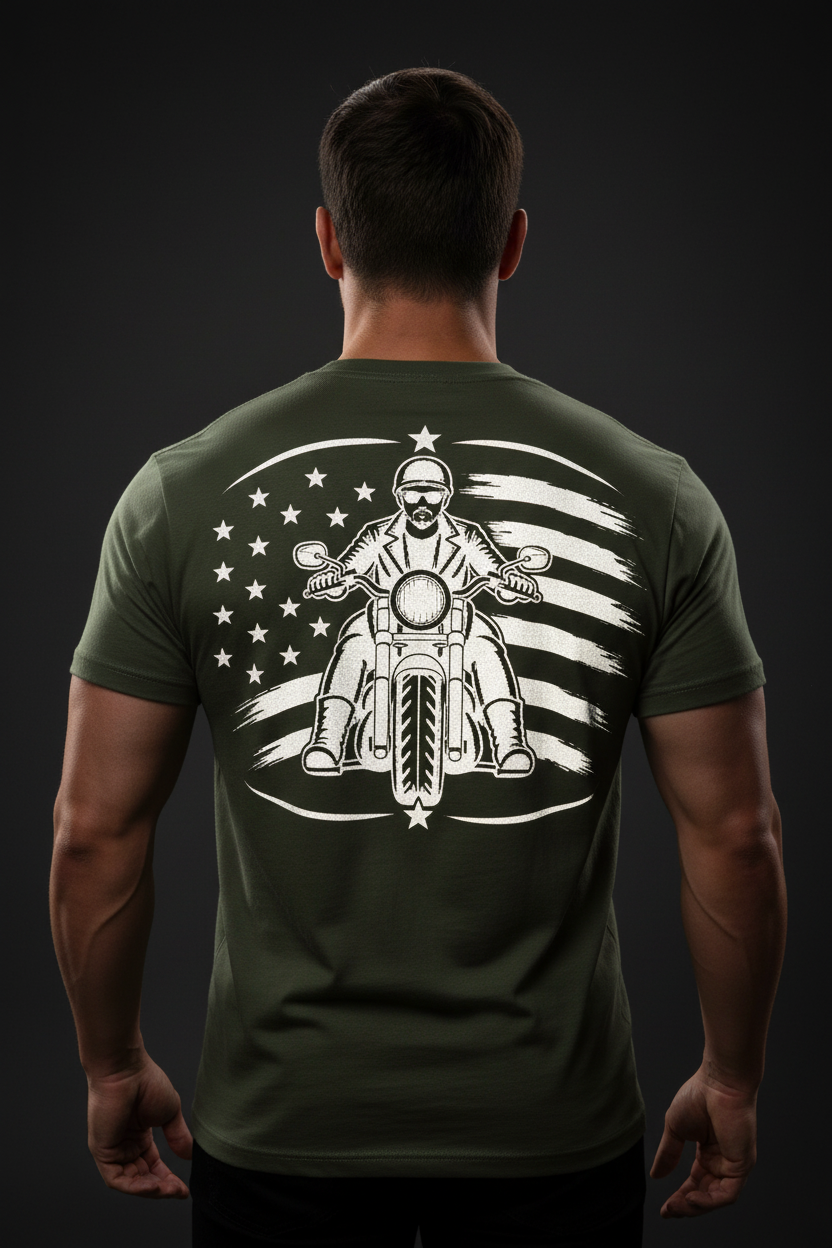 Men's Short Sleeve Tee - American Thunder