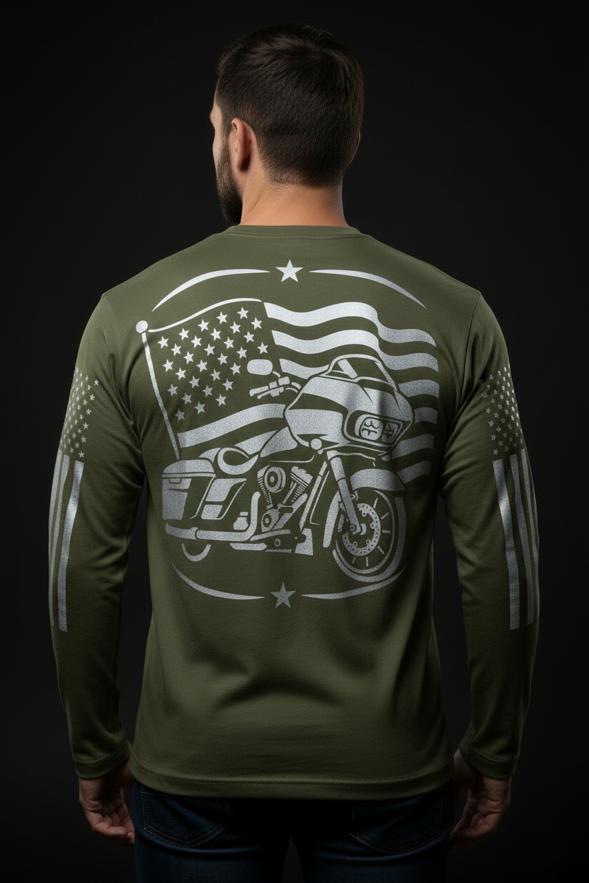 Chrome Dreams Olive Green - Back