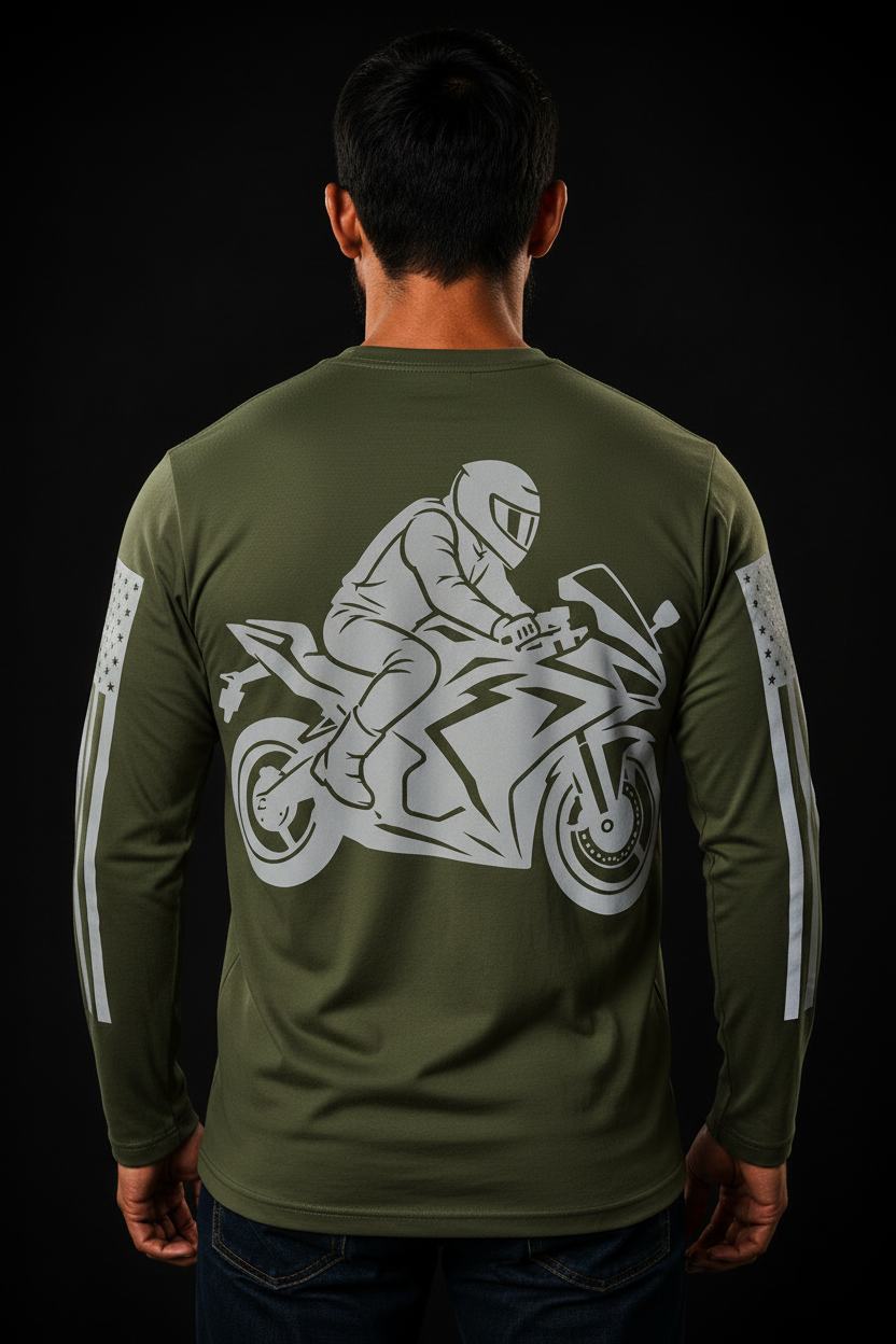 Velocity King Olive Green - Back