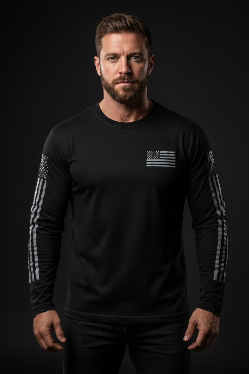 Freedom on Three Black - Front