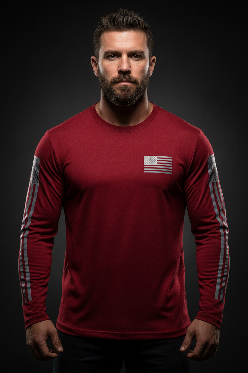 High Bar Rebel Deep Red - Front