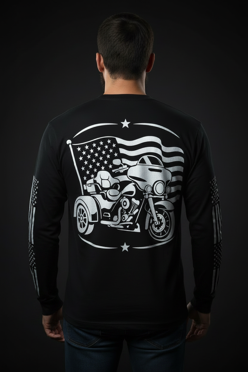 Freedom on Three Black - Back