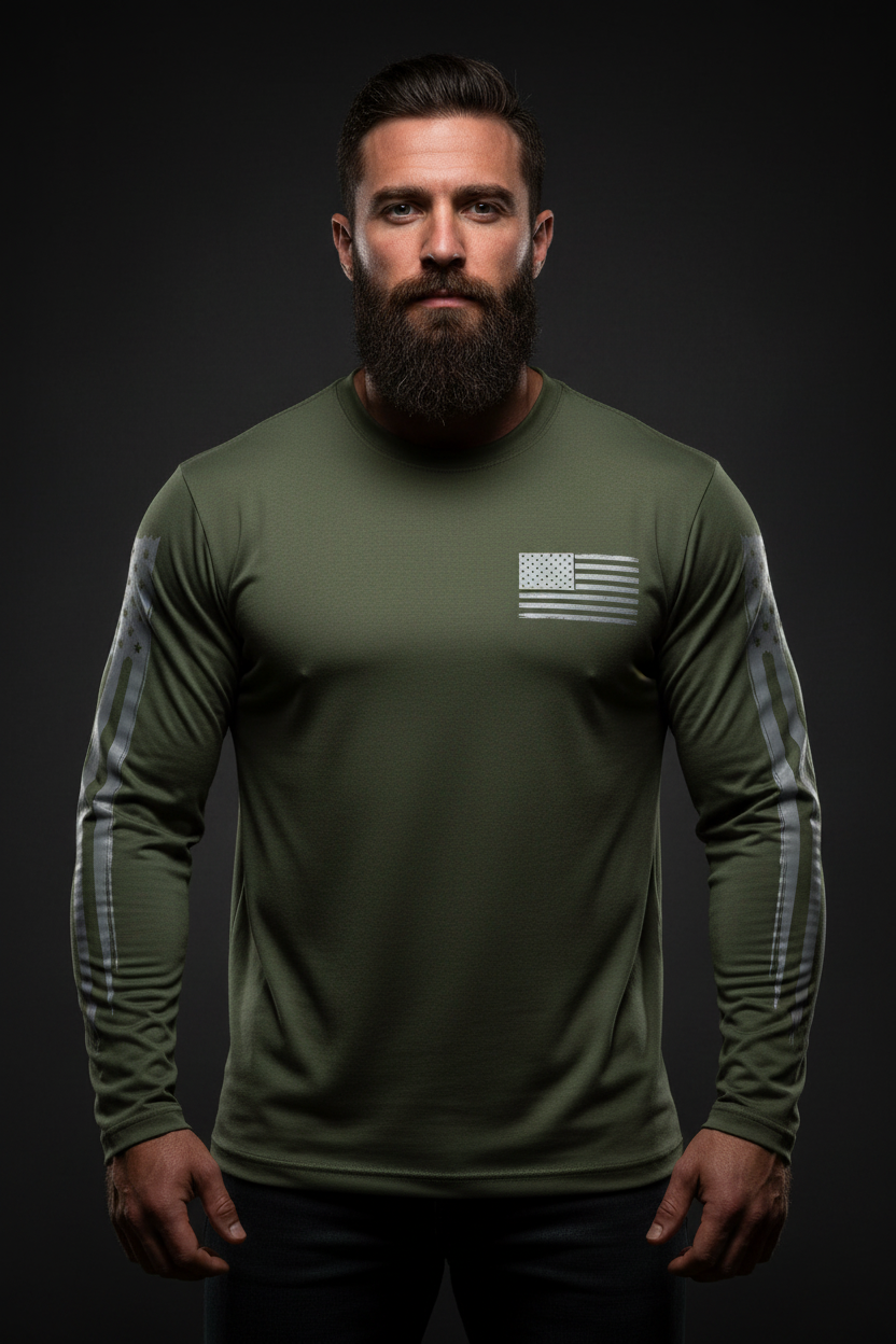 Iron Legacy Olive Green - Front