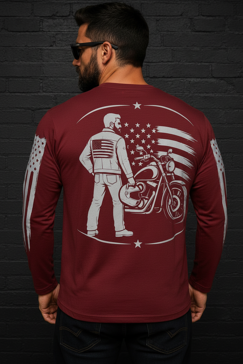 Freedom Machine Deep Red - Back