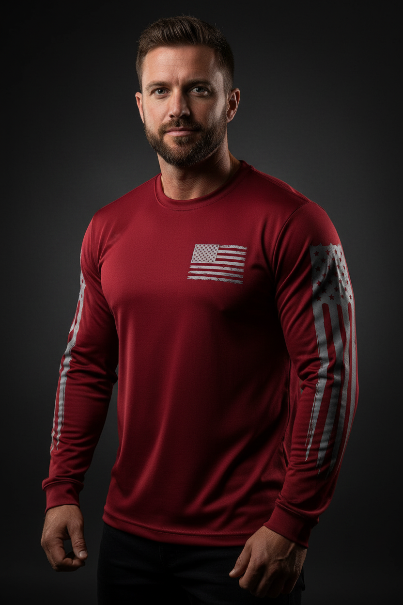 Iron Legacy Deep Red - Front