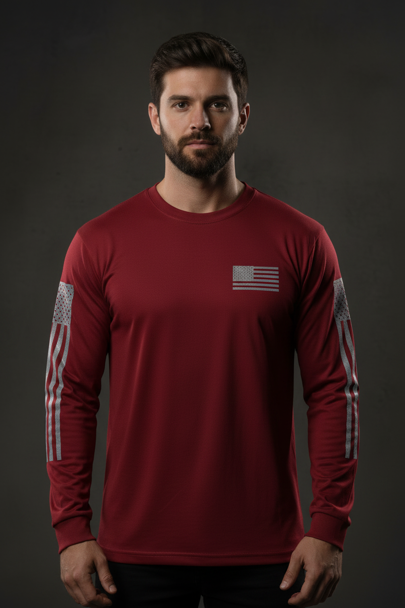 Ride Bold Deep Red - Front