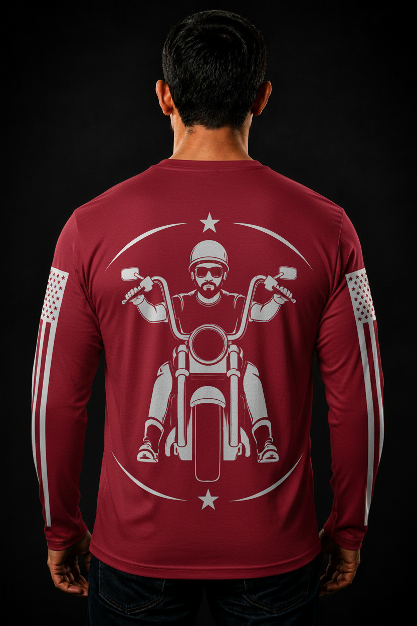 Ape Bar King Deep Red - Back