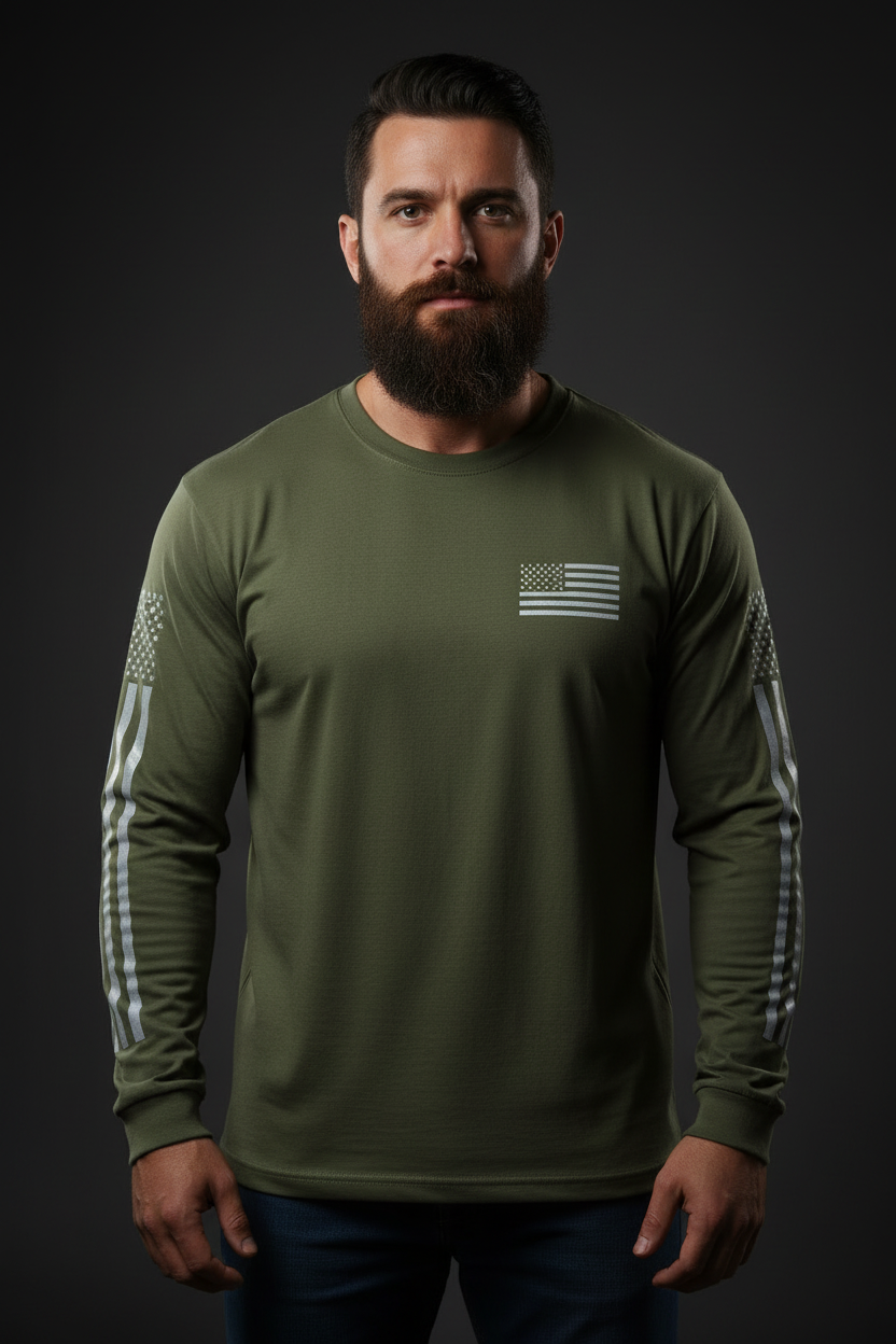 Rebel Spirit Olive Green - Front