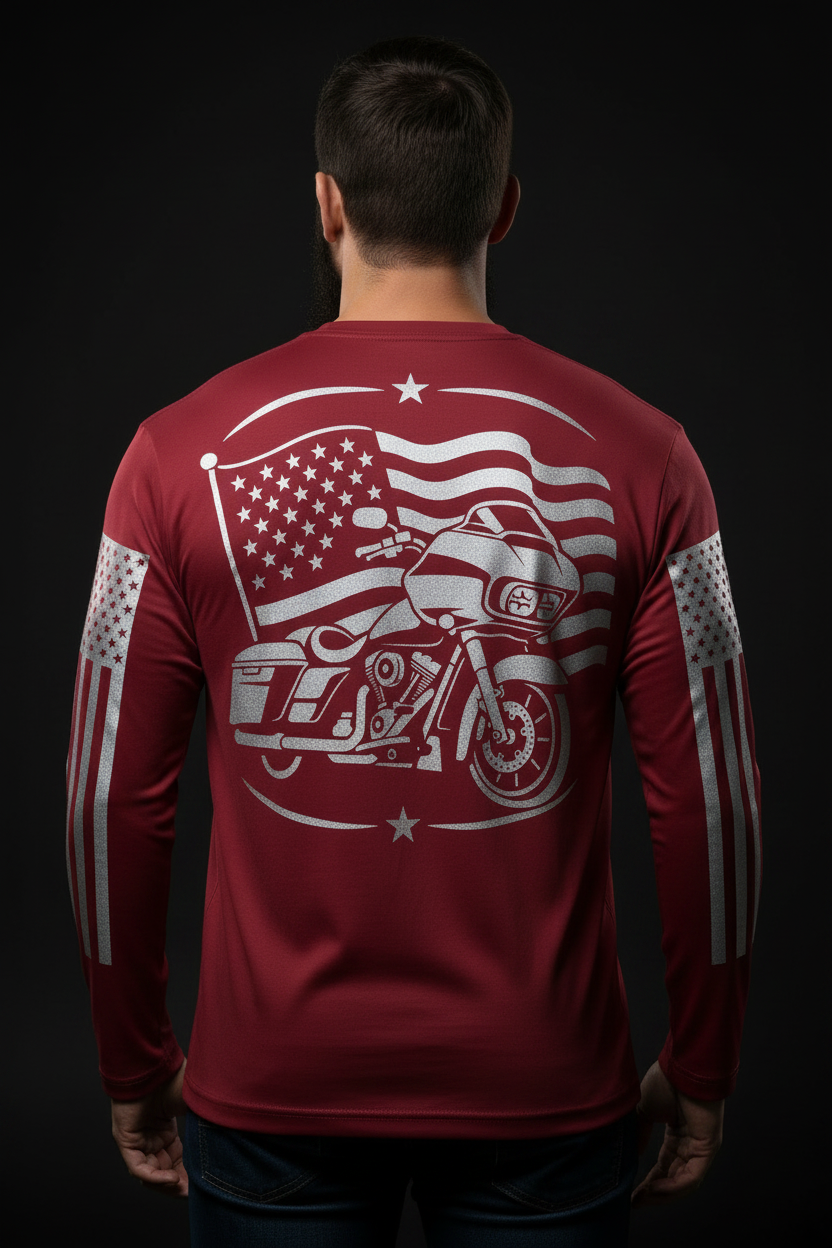 Chrome Dreams Deep Red - Back