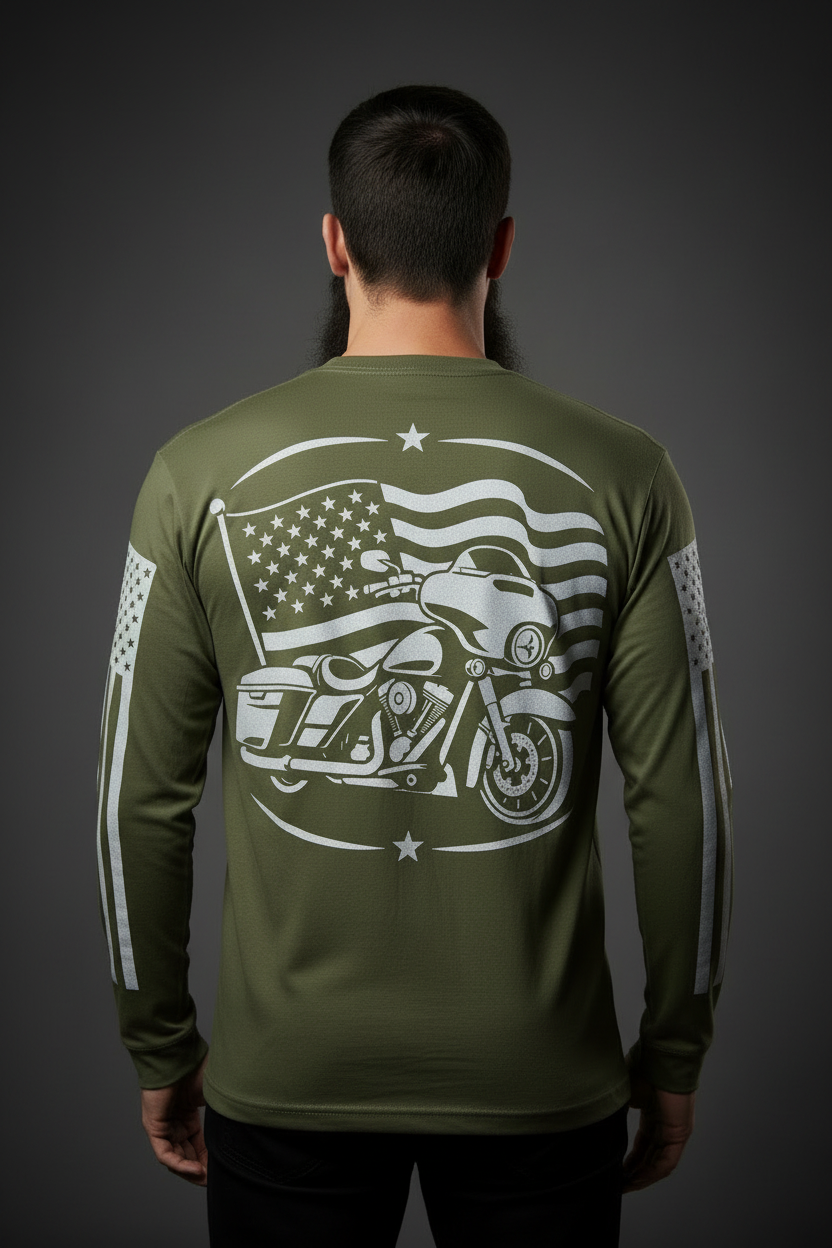 Street Dreams Olive Green - Back