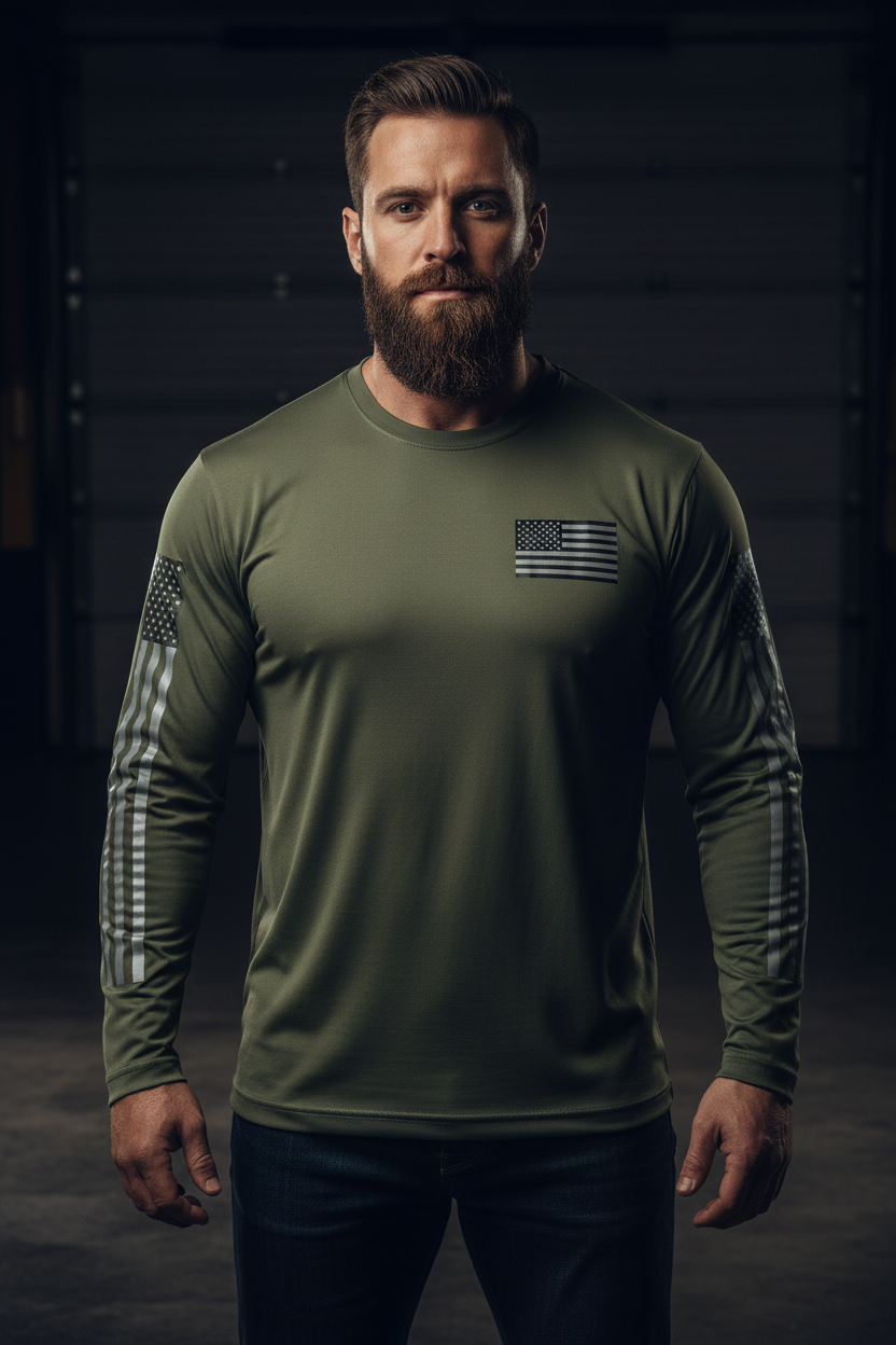 King of the Road Olive Green - Front