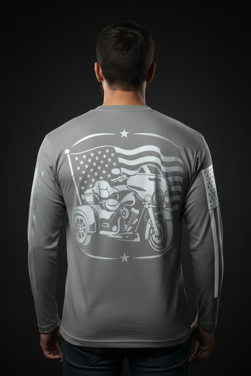 Freedom on Three Concrete Gray - Back