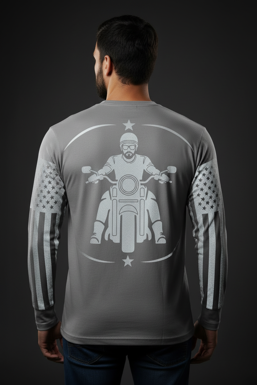 Rebel Spirit Concrete Gray - Back