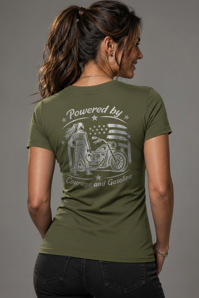 Powered by Courage and Gasoline