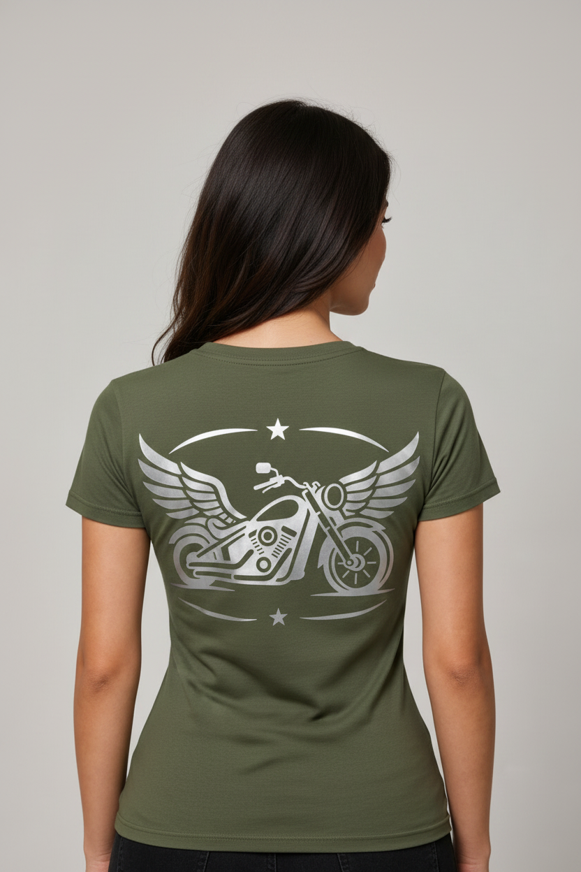 Unstoppable Reflective Women's V-Neck Tee
